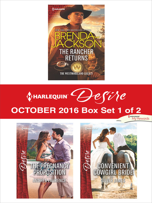 Title details for Harlequin Desire October 2016, Box Set 1 of 2 by Brenda Jackson - Available